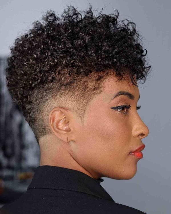 Afro Curly Fade