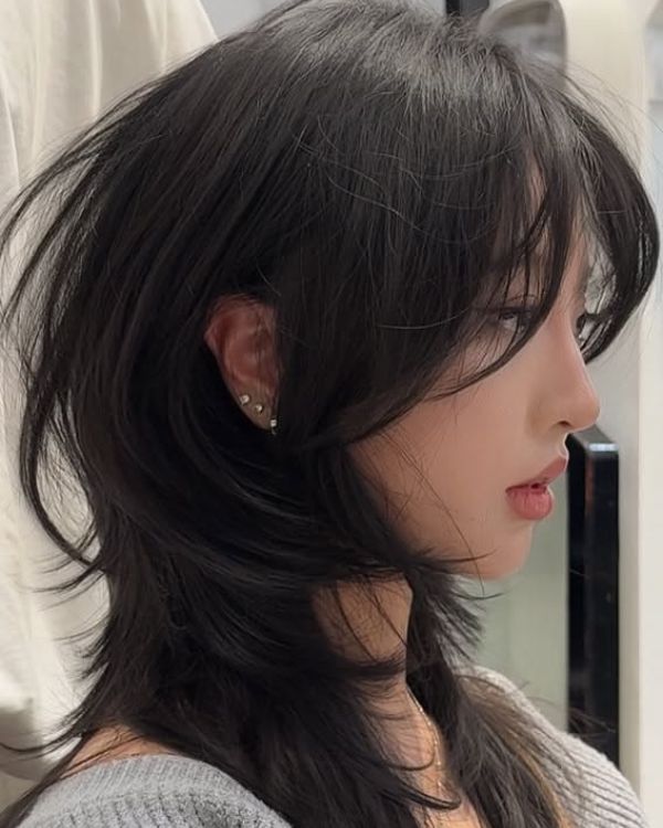 Flowing Wolf Cut