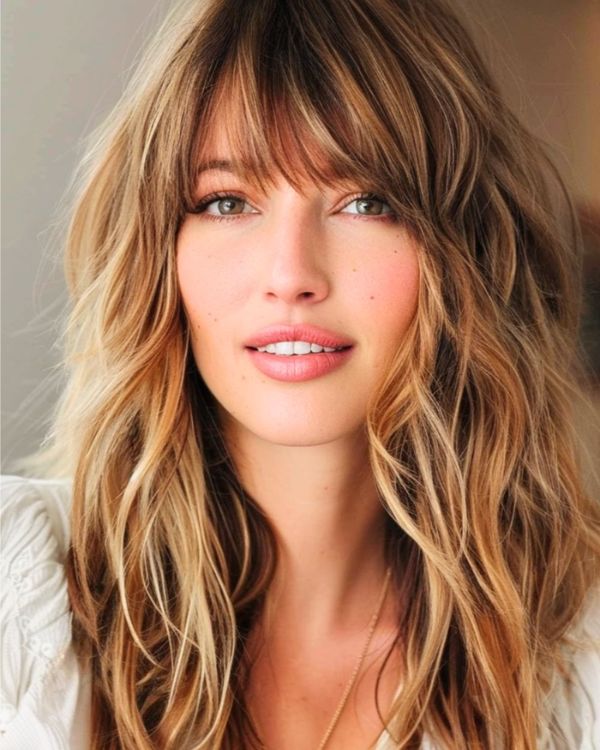Long Shaggy Hairstyle