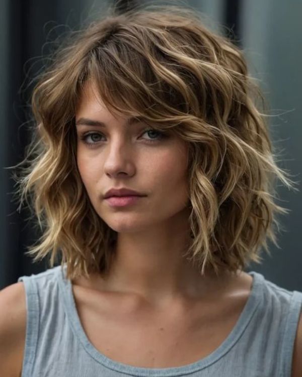 Short Shaggy Curls