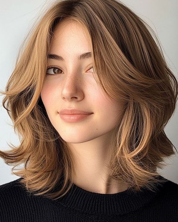 Short Textured Center Part