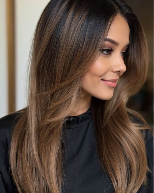 Straight Long Haircut