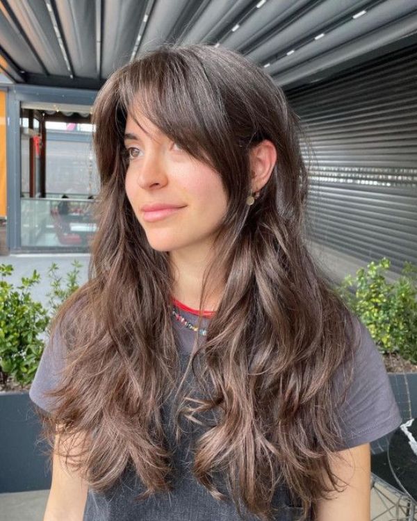 Thick Shag with Long Fringe