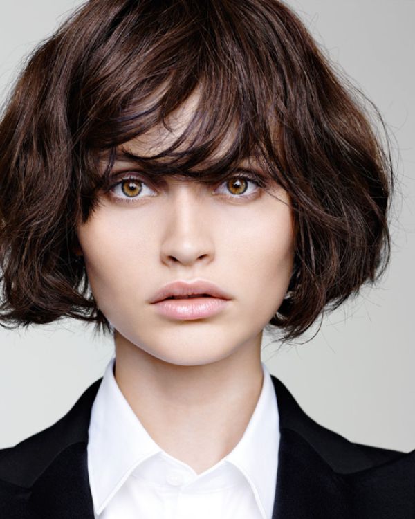 Fluffy French Crop with Tapered Sides