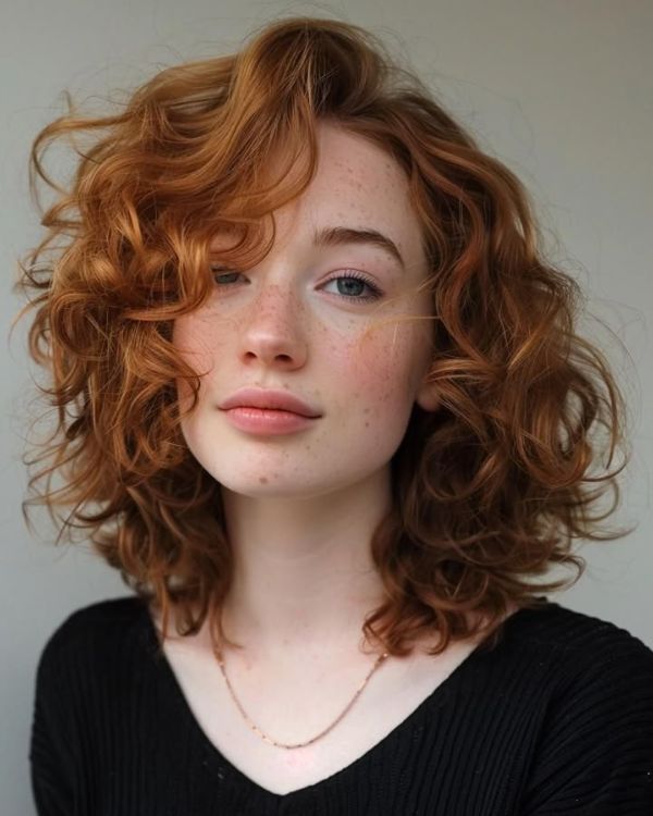 Fluffy Medium Curls