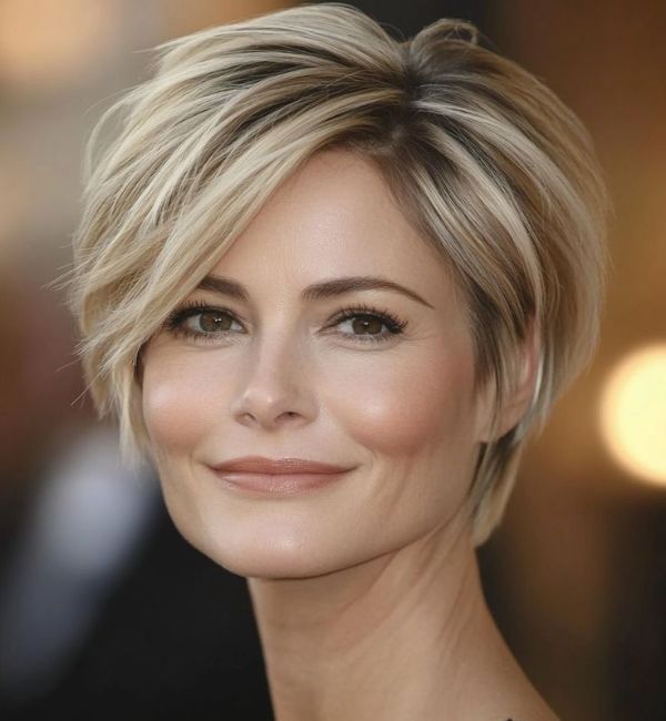 Side-Swept Pixie