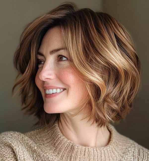 Textured bob