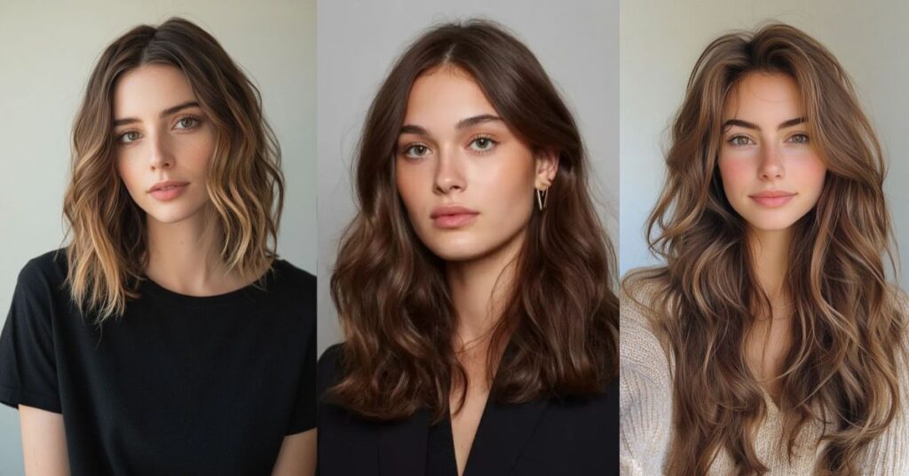Light Brown Hair for Different Lengths