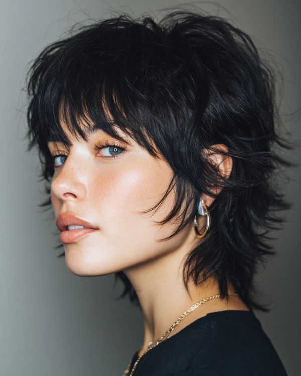 Messy Mullet
