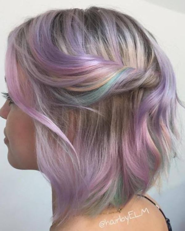 Pastel Hair Colors for a Soft Look