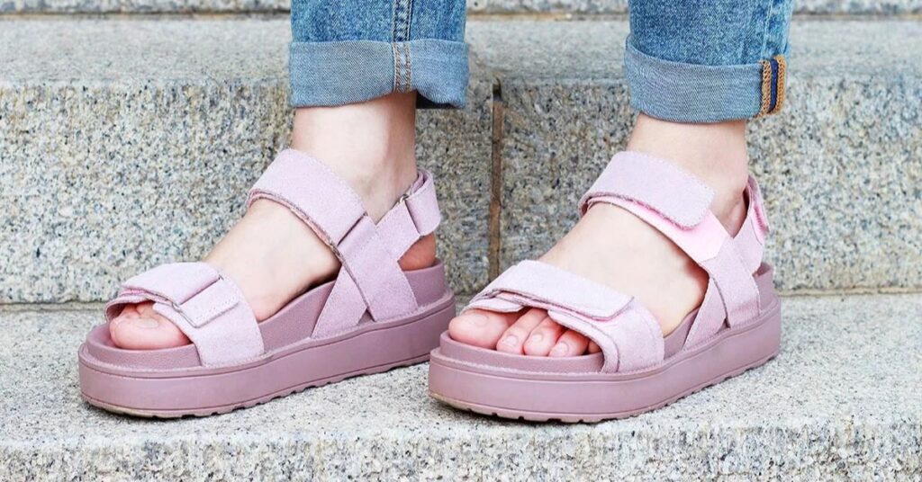 Pink Sandals for Warm Weather