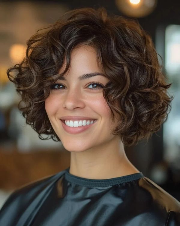 Short, Loose Curls